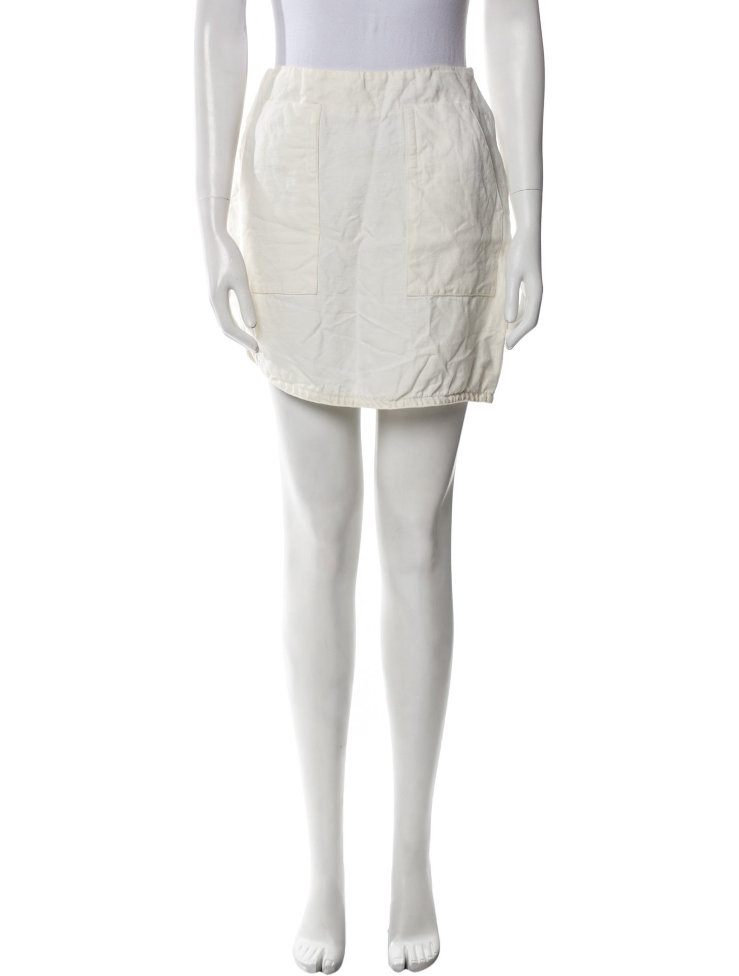 3.1 Phillip Lim Linen Mini Skirt